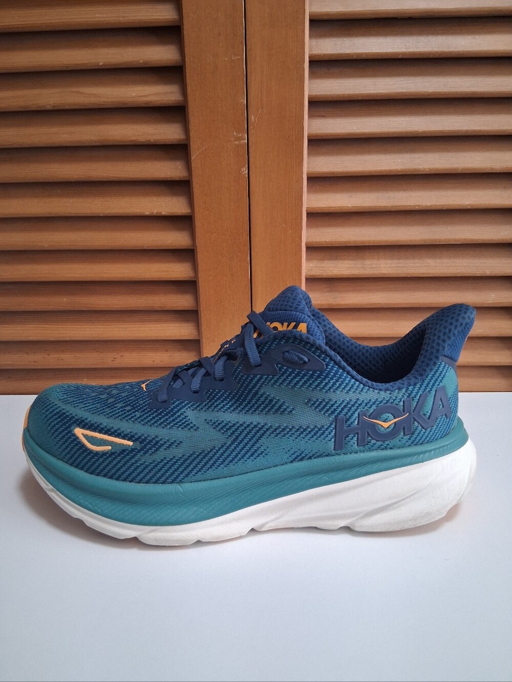 Hoka Clifton 9 1127895 Midnight Ocean Men's Running Shoe * Size: 8.5D